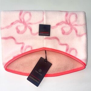 LoveShackFancy x Bogner Arian Ski Pink Bow NECK WARMER Gaiter NWT